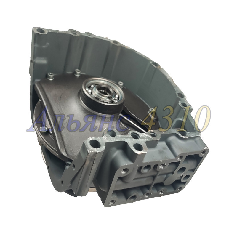 Гидромуфта привода вентилятора с передней крышкой блока (на дв. 740,7403,740.11) в сборе - самосбор