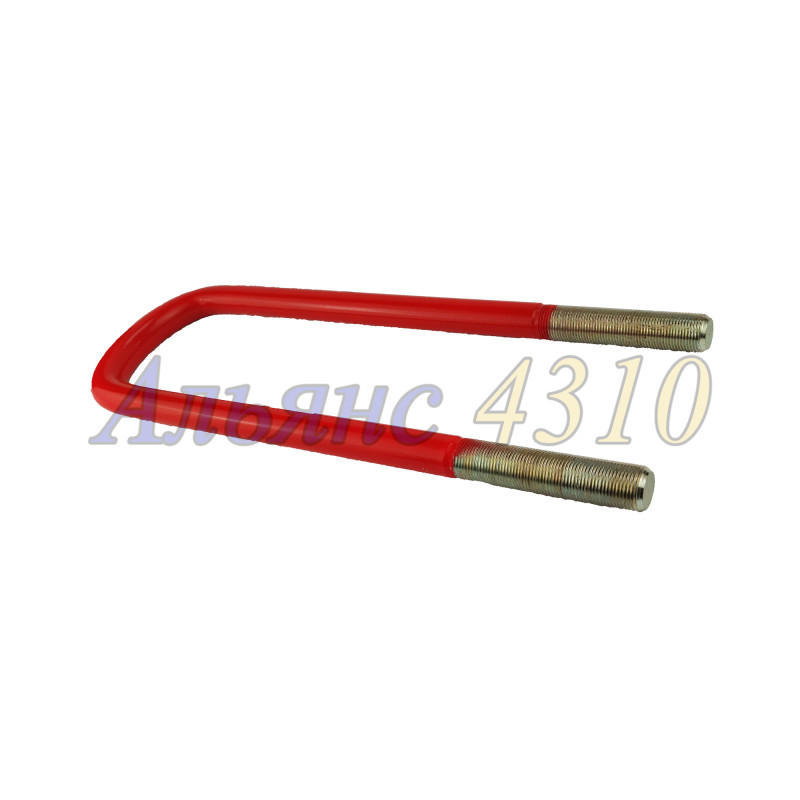 Стремянка задней рессоры (L=355 мм, М24х1,5) Элемент - РТИ-Компонент